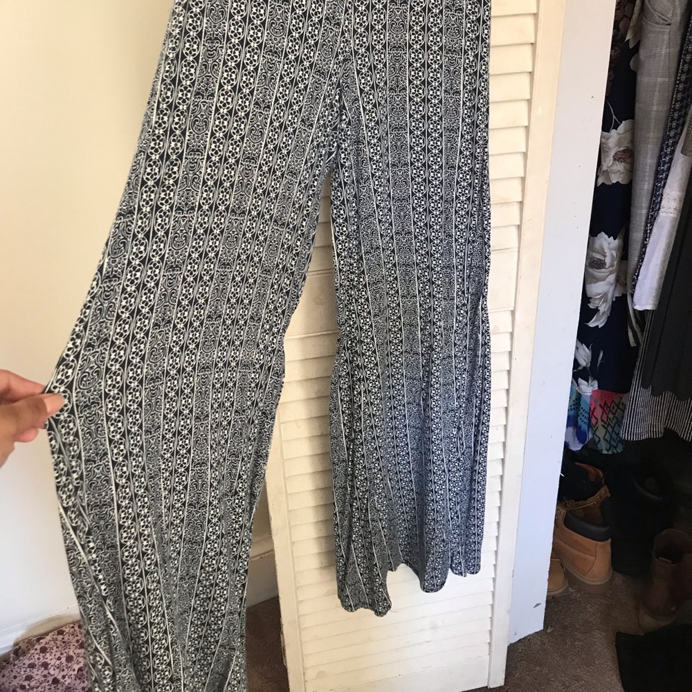 Flowy boho printed pants